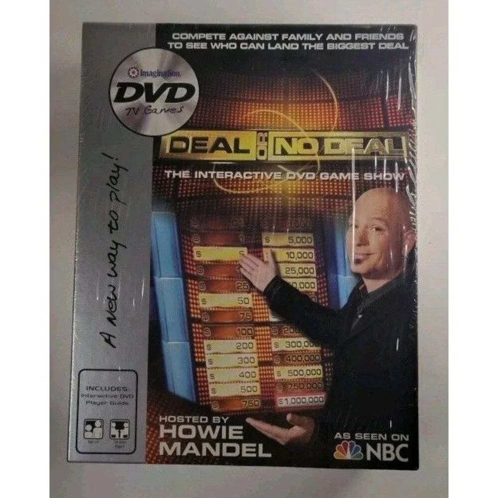 Deal or No Deal The Interactive DVD Video Game 2006 Howie Mandel-New Sealed